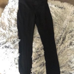Black yoga pants. Size XS